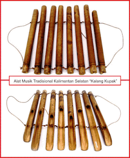 36 Alat Musik Tradisional Indonesia Lengkap 34 Provinsi, Gambar dan Daerahnya 4 alat-musik-tradisional-kalimantan-selatan-kalang-kupak