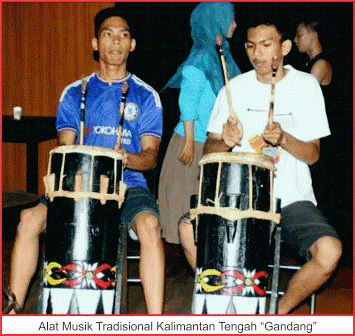 alat-musik-tradisional-kalimantan-tengah-gandang alat-musik-tradisional-kalimantan-tengah-gandan